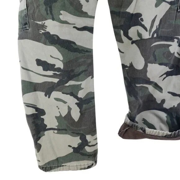 Wrangler Camo Cargo Pants Mens Size 36x30 Relaxed Fit Outdoor Wear - Picture 3 of 11